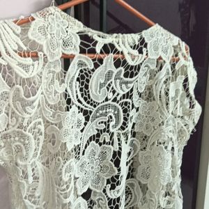 White Net Jecket For Women