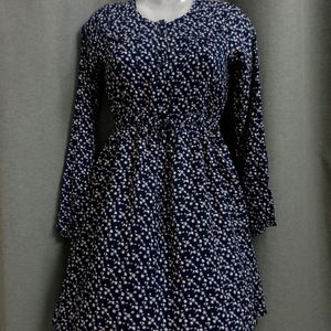 Mini Floral printed Dress For Girl's