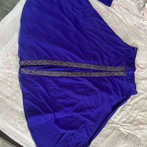 Royal Blue Lengha Choli