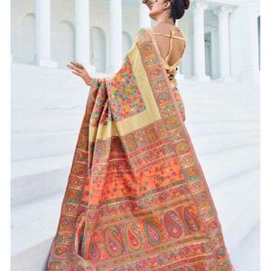 Kanjivaram Silk Blend Saree