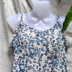 7.7.11 CUTE FLORAL CORSET MINI DRESS