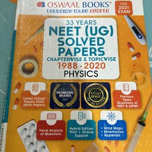 Physics Neet UG Solved Papers Chapter &Topic Wise