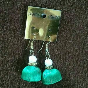 Green Earrings