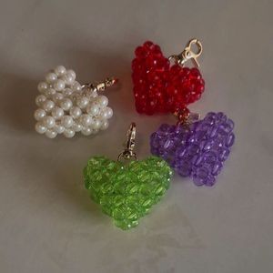 Heart Charm Keychains