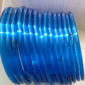 Royal Blue Colour Glass Bangles