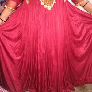 Readymade Mahroon Gown