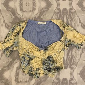 Urban Outfitter Sweet Heart Neckline Top