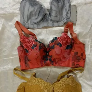 Combo For 3 Embroidery Bra 💞💞👌