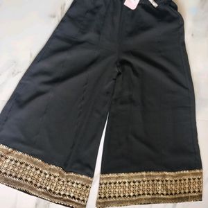 Pincel Ethnic Wear Plazzo Pant With Zari Work