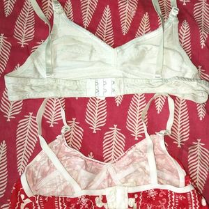 ❤️10 Times Use Sexy Bra Combo Red 🍒+ White 🤍