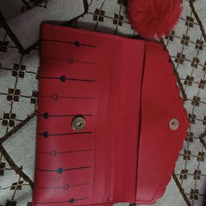 New Red Clutch