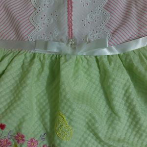 Cotton Frock For Baby Girl