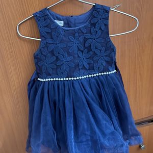 Party Wear Girl Frock - 9months To 15months