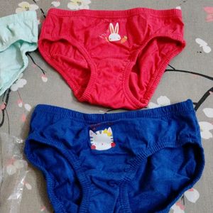 Underwear Set Of 3 Pcs