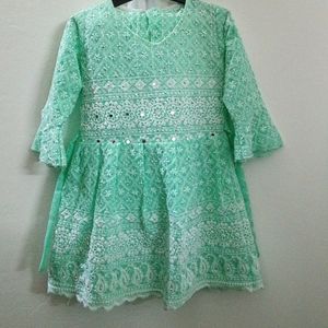 Party wear Kids Kurti With Salwar And Duppata