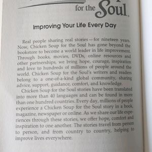 Chicken Soup For The Teenage Soul