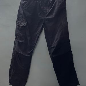 SBA 6 Pockets Black & BiegeParachute Pants