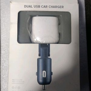 3.4 Amp Dual USB Super Fast Plug Car Charge