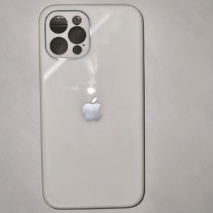 I phone 12 pro back cover with tempered glass