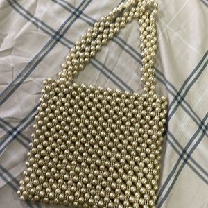 Pearl Beaded Bag