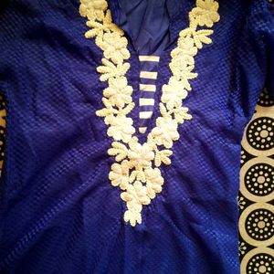 Embroidery Kurti Net