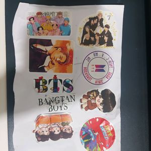 Love BTS Stickers