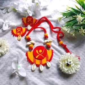 Fabric Jewelry Set No 16