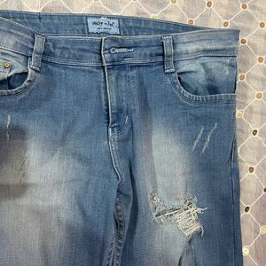 Skinny Mid Rise Jeans