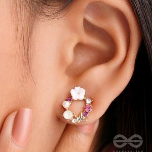 THE ESSENCE OF SPRING - CUTE EMBELLISHED EARRINGS