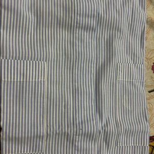 Formal Blue Striped H&M Shirt