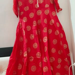 Gown With Dupatta 🎉 Offer🎉