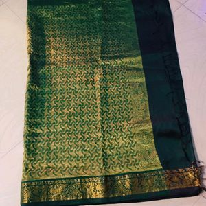 Cotton Blend Pure Gadwal Saree