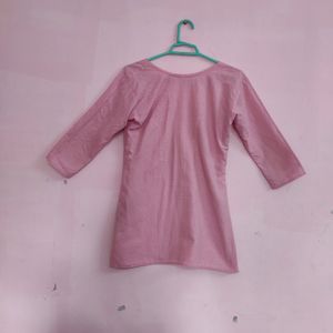 Pink 💕Short Kurti🌸