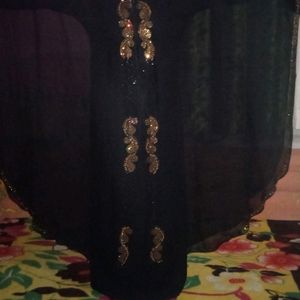 Butterfly Design Abaya