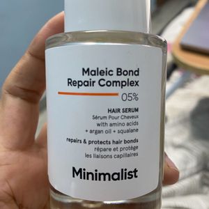 Minimalist Maleic Bond Repair Hair Serum