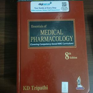 KDT Pharmacology Book|2nd year MBBS book