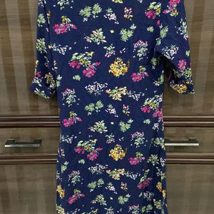 Flower Print Kurta