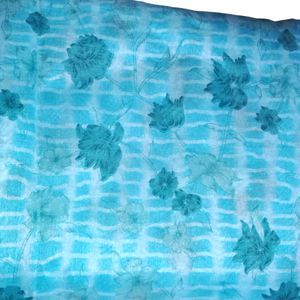 Huge Price Drop💥New Designer Sky Blue Paper Saree