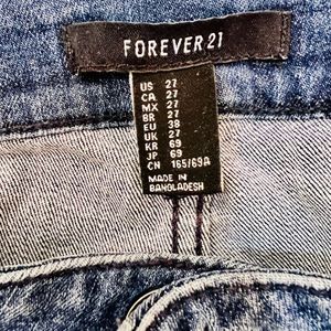 Forever 21 Distressed Jeans