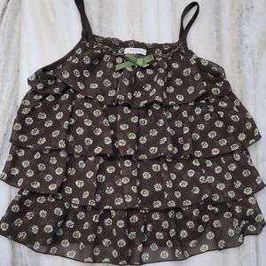 Rare Style Coquette Pinteresty Layered Crop Top