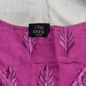 Pink kurti