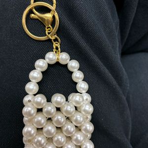 Pearl Keychain