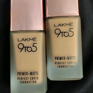 Lakme 9to5 Primer+ Matte Perfect Cover Foundation