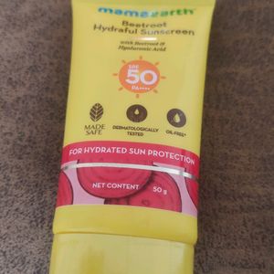 Mamaearth Beetroot Hydraful Sunscreen