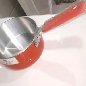 🆕 Mini Sauce Pan With Orange Coating