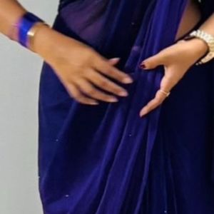 Saree with blouse