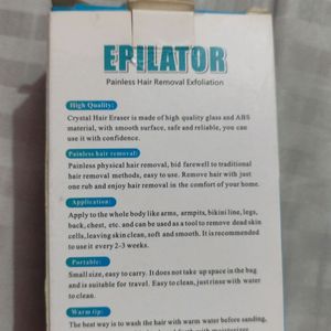 Epilator, Painless Hair Removal