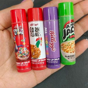 4 Flavoured Lip Balms From US 😍❤