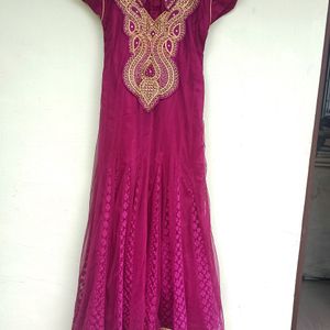 Purple Ethnic Gown 💜✨