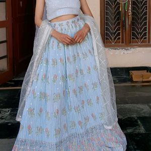 Combo Of Beautiful New Lehenga